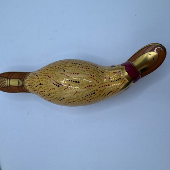 Royal Crown Derby Duckbilled Platypus Gold Backstamp and Stopper. 1999 EUC. - Picture 5 of 8
